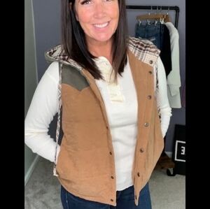 Hem & Thread Puffer Vest NWT